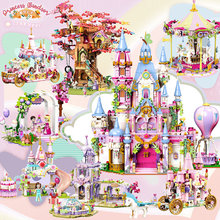 921001女孩子系列温莎公主城堡拼装积木玩具迪士女生尼拼兼容乐高