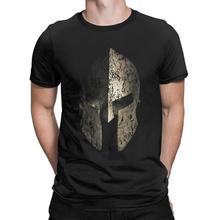 Vintage Men's T Shirt Spartan 3D Printed T-Shirts Summer Sho