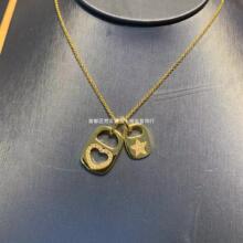 cartier卡地亚 黄金白贝母一颗钻附身符超小号项链 19_阿里巴巴找货