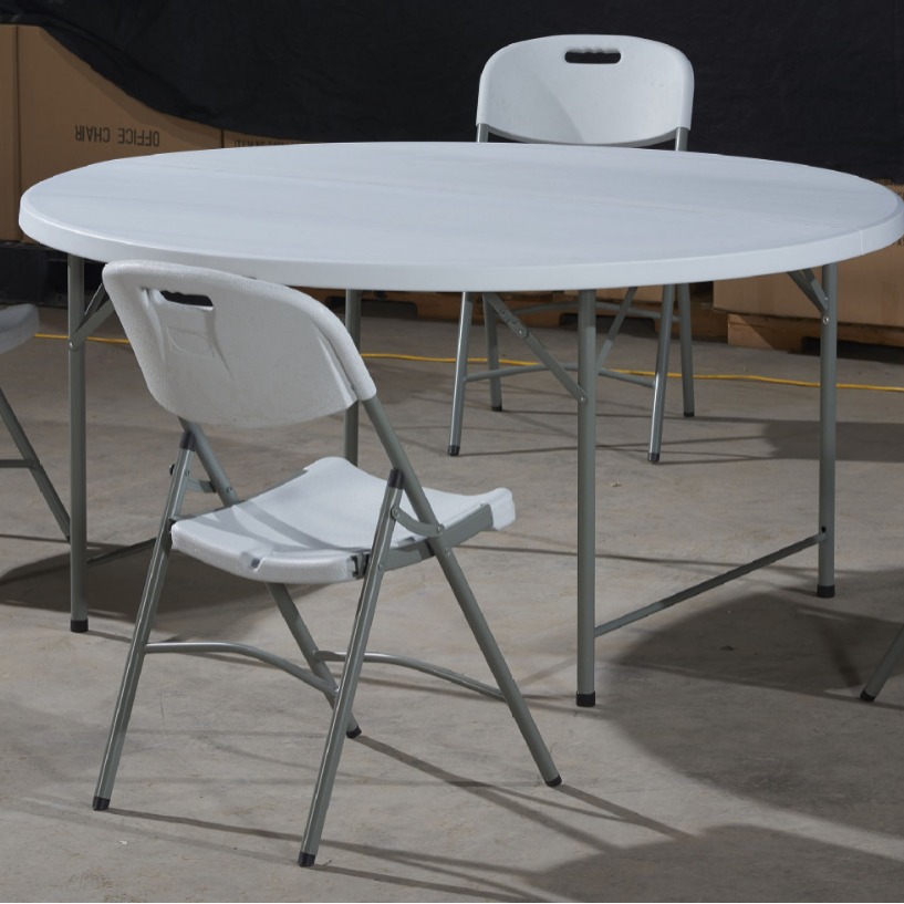 aa折叠圆桌塑料折叠桌折叠桌塑料折叠凳子摆摊折叠桌-阿里巴巴