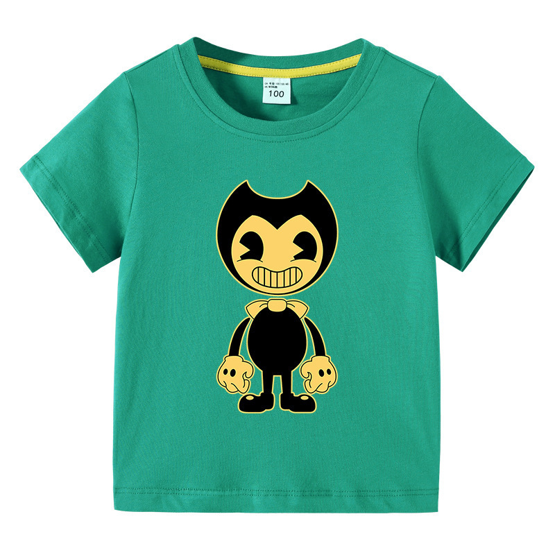 2021新款韩版童装儿童夏装短袖班迪男童宝宝半袖t恤薄款t恤上衣潮