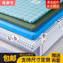 床垫海绵高密度1.5米1.8米单双人可拆洗学生床软硬榻榻米飘窗钉做