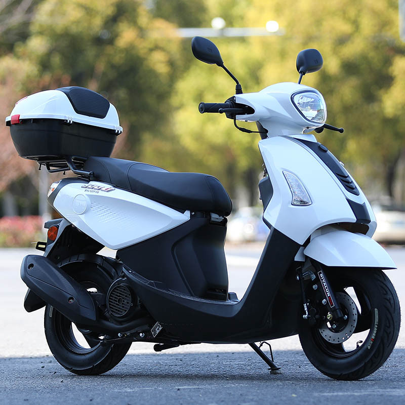 新巧格款国四125cc100cc燃油踏板摩托整车小巧轻便省油可上牌