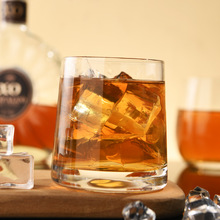 玻璃杯子 威士忌洋酒杯 透明水晶玻璃酒吧KTV啤酒杯家用水杯工厂