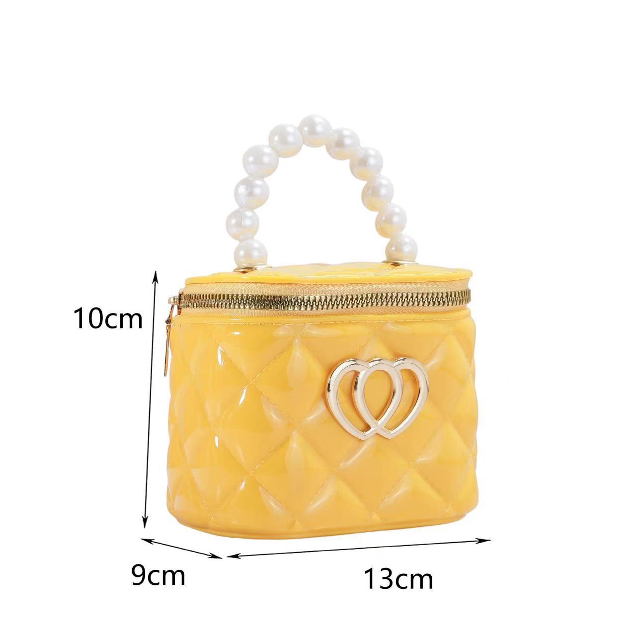 Fashion Bucket Gel Bag 2024 New Ladies Handbag Cross-Border Women's Bag All-Match Messenger Bag Coin Purse