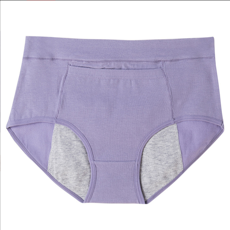 High Waist Women's Physiological Pants for Menstrual Period Menstrual Period Menstrual Panties Sanitary Panty Women's Briefs Cotton Underwear