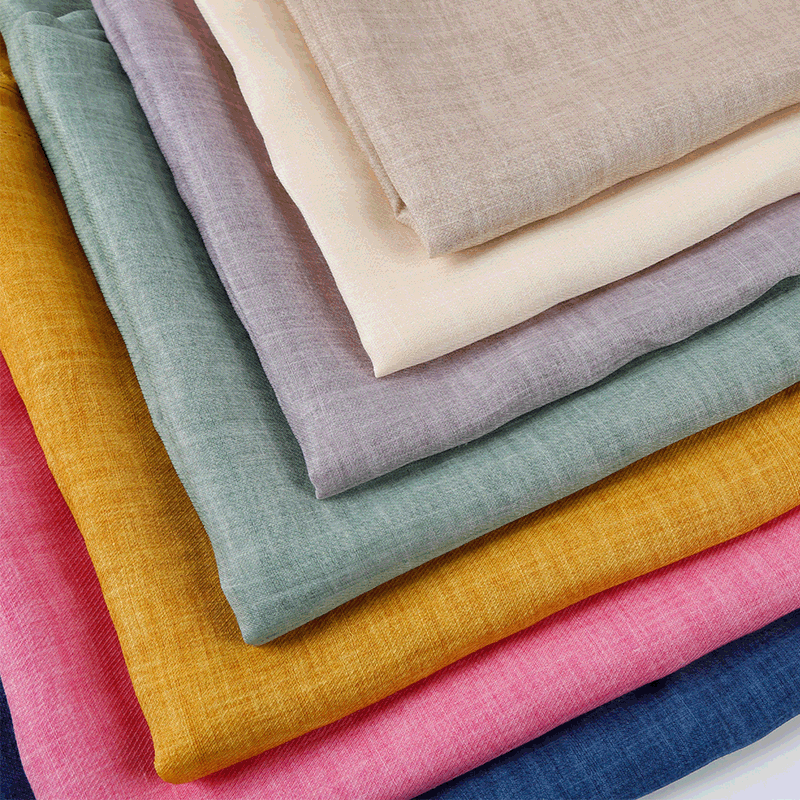 j2042 纯苎麻斜纹面料 抱枕坐垫麻布料 春夏时装连衣裙麻布面料