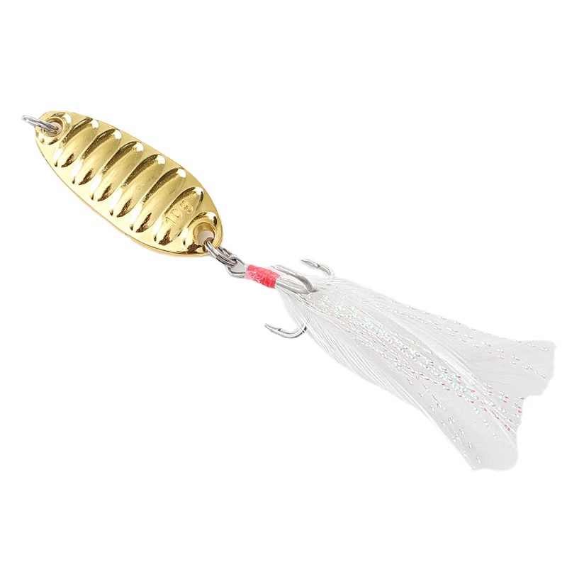 明仑渔具平振路亚亮片平震路亚饵马口亮片米翘嘴黑鱼白条鲈鱼假饵