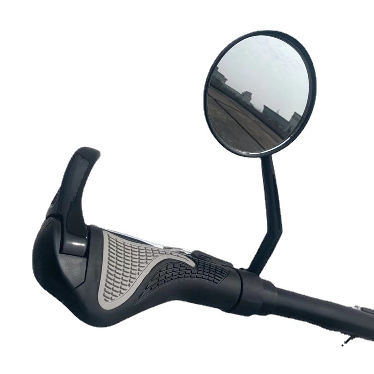 Mountain Bike Cycling Fixture and Fitting Convex Reflector Clear Glass Lens Bicycle Rearview Mirror