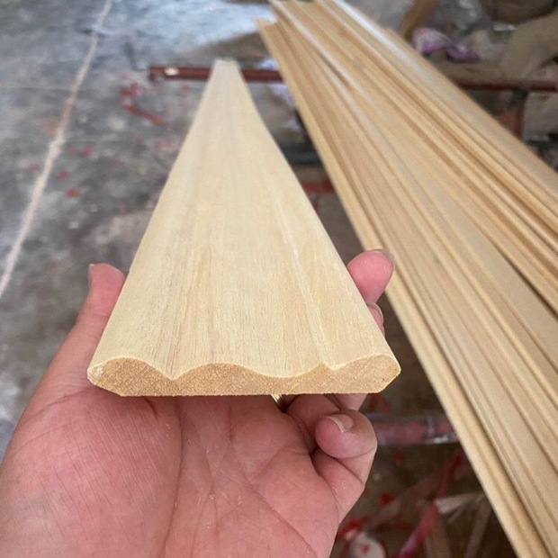 定制批发阴角线实木线条成品 源头厂家直供 柜门吊顶木框线门套线