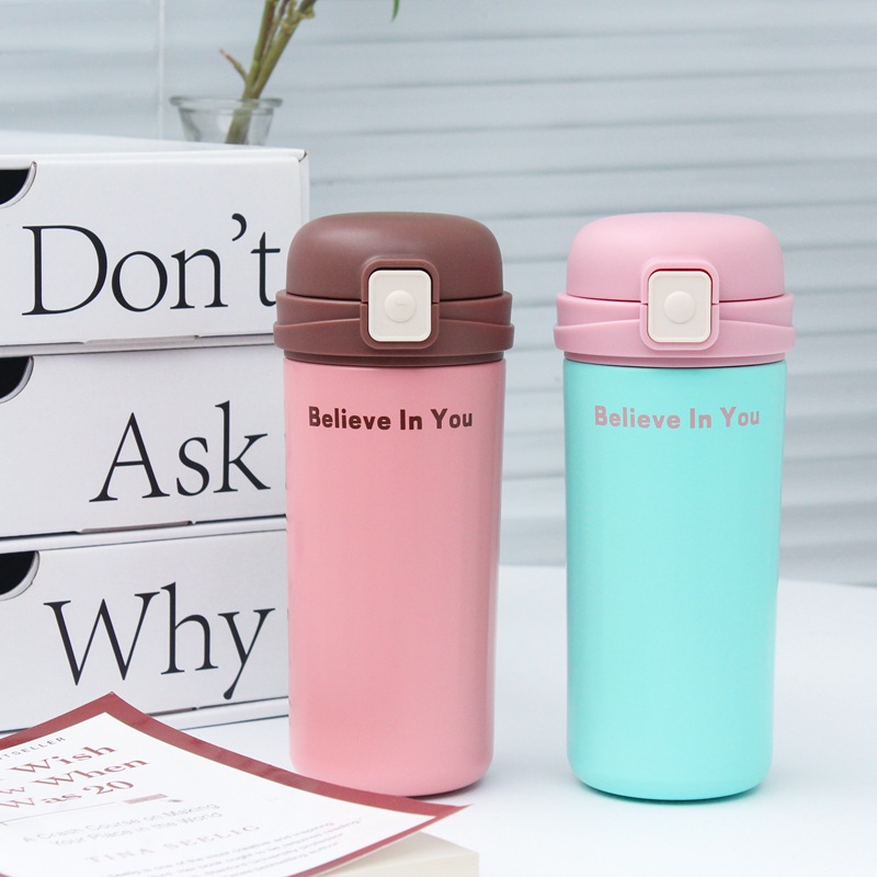 2023 New Warm-Keeping Water Cup Girls Portable Good-looking Direct Drink Cold-Keeping Coffee Cup Food Grade 316 Tumbler