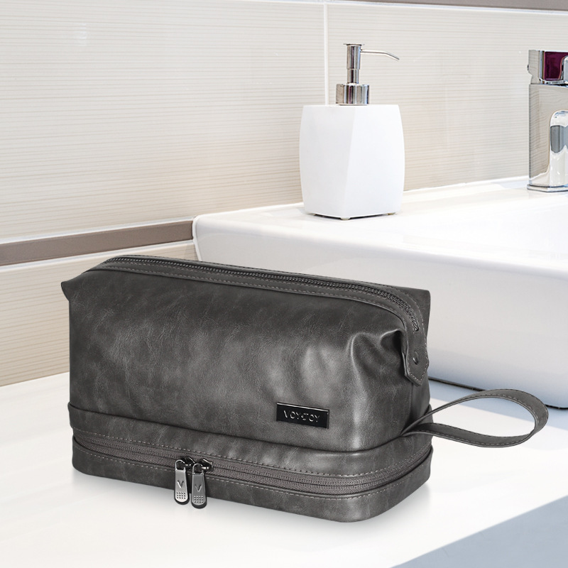 旅行洗漱包男士出差收纳包大容量干湿分离磁吸化妆包