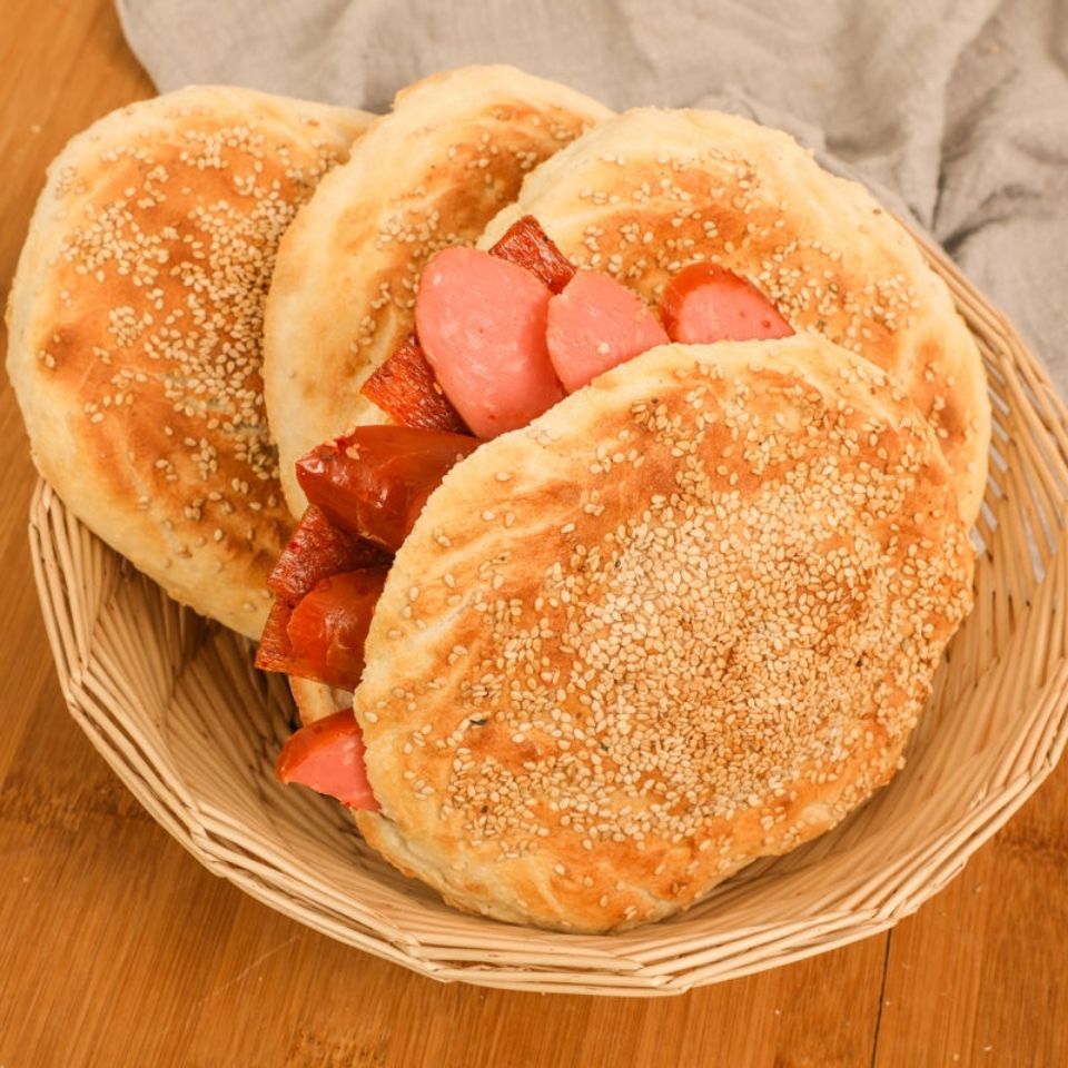 零食用商丘饼热帖商丘培训布袋馍 新乡宫廷小吃专业培训布袋馍作者