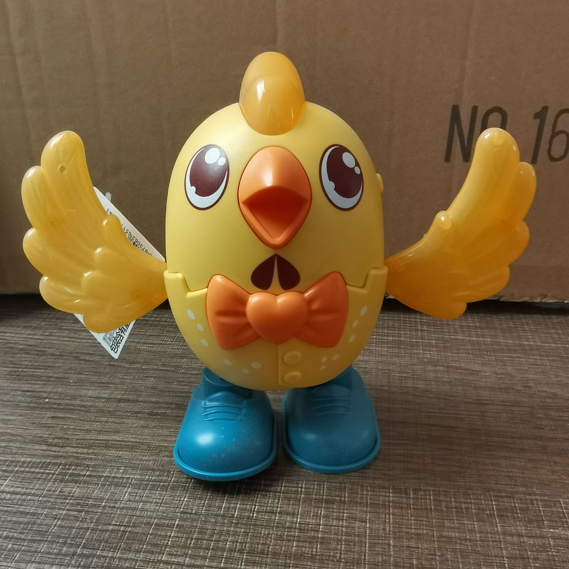 智慧小能手9909 宝宝益智玩具 电动跳舞小鸡 灯光音乐 摇摆小萌鸡