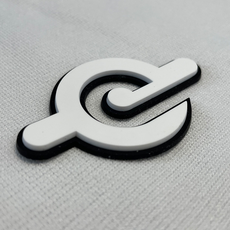 模具硅胶适用服装箱包鞋子立体凹凸logo软标领标织唛