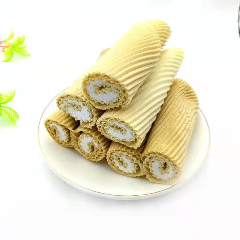 老式鸡蛋卷手工现烤红糖白糖夹心蛋卷怀旧零食江苏产500克包邮