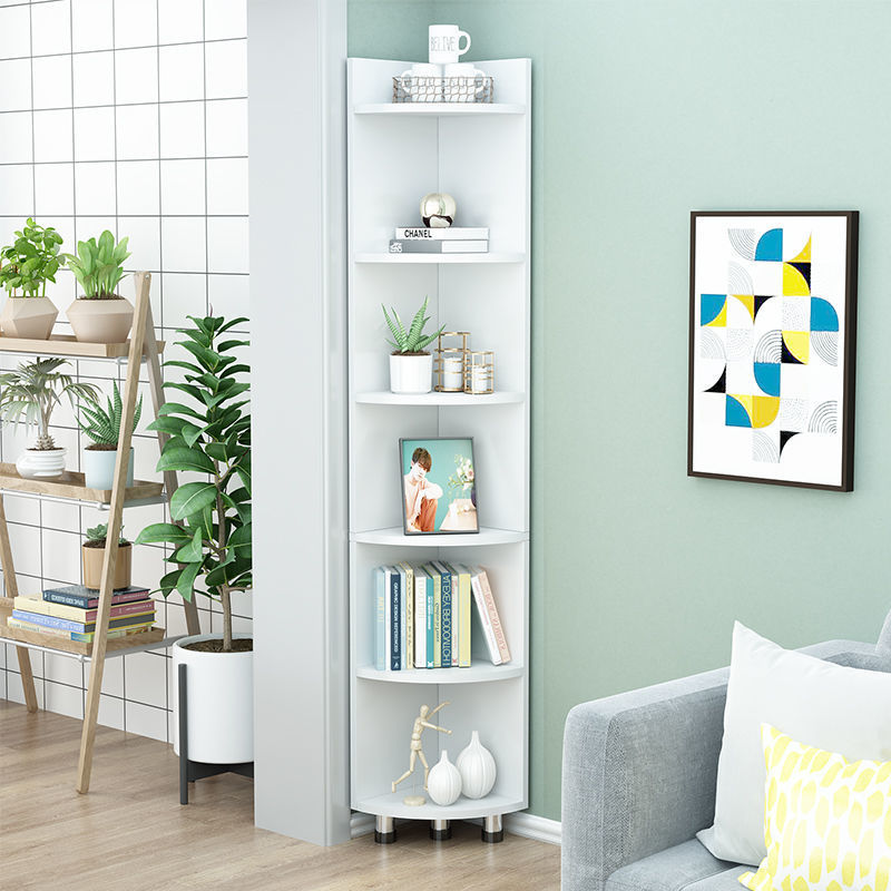 墙角柜新款置物架客厅角柜拐角转角柜衣柜储物边角代发厂家独立站