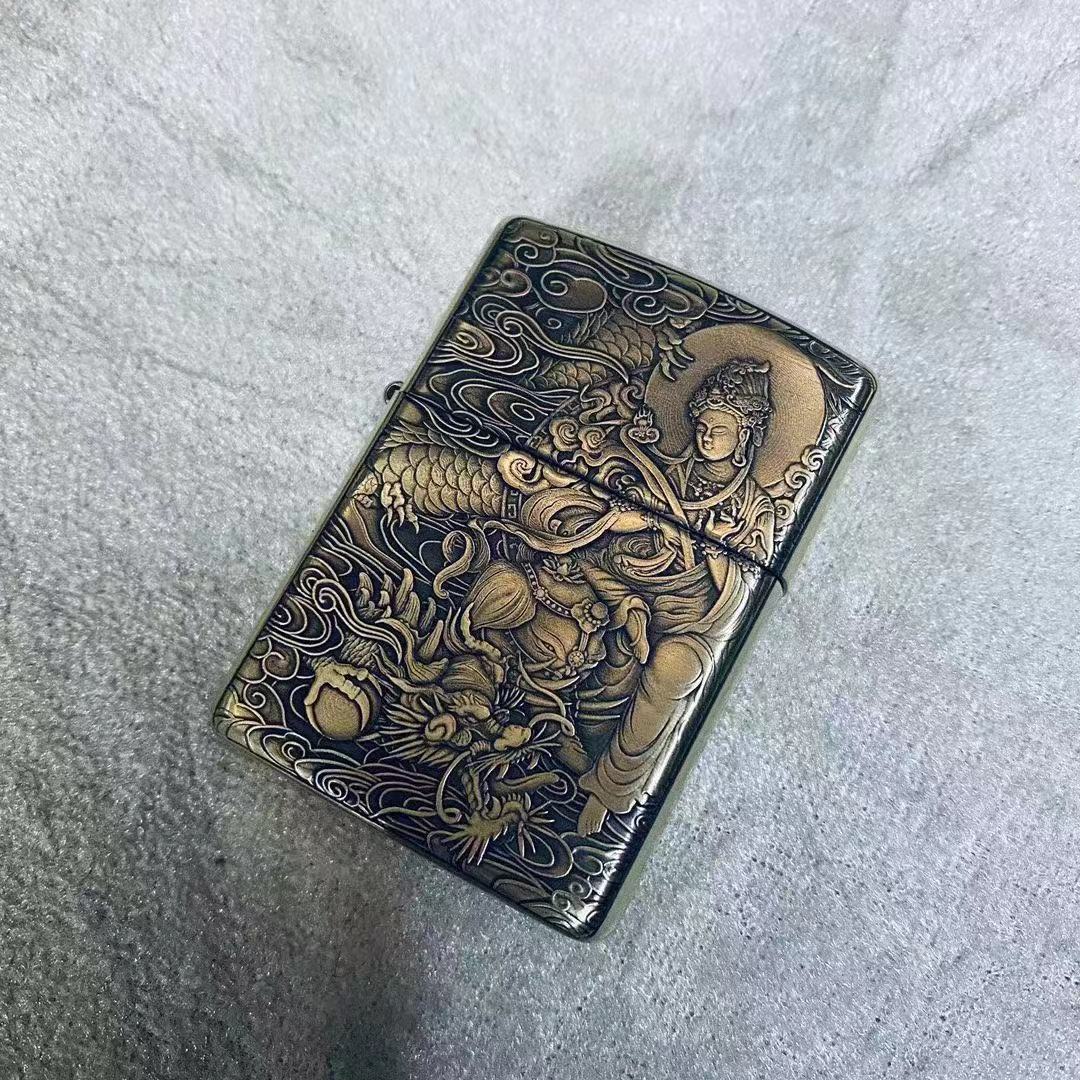 zippo打火机 千语创意十二生肖本命佛龙-阿里巴巴