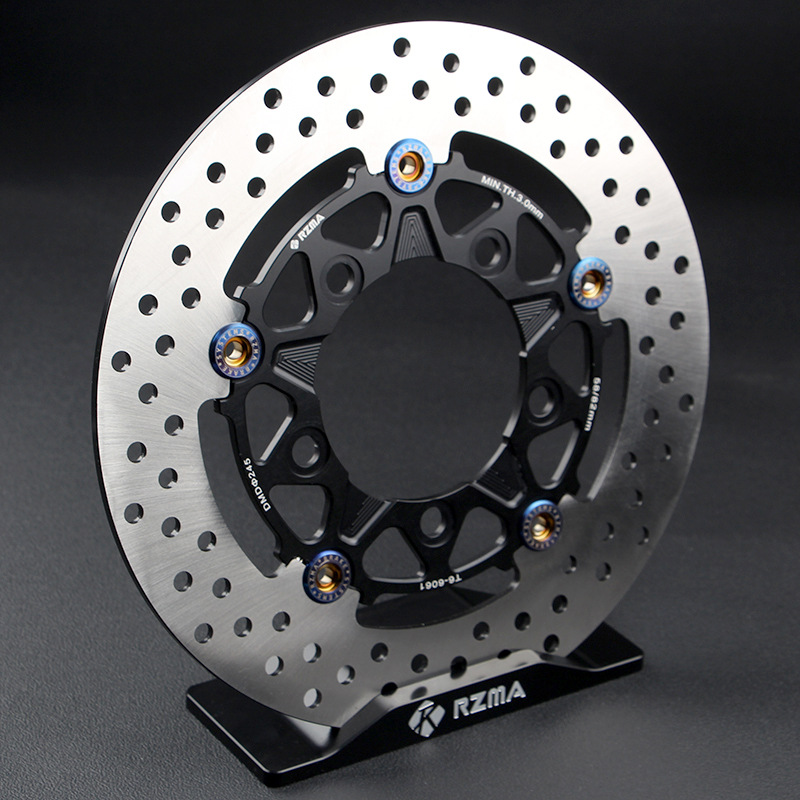 rzma瑞祖玛浮动盘内径82mm电动摩托车碟刹制动m10五孔245刹车盘