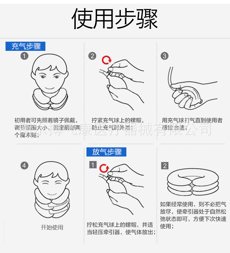 寰枢椎半脱位颈托戴法图片