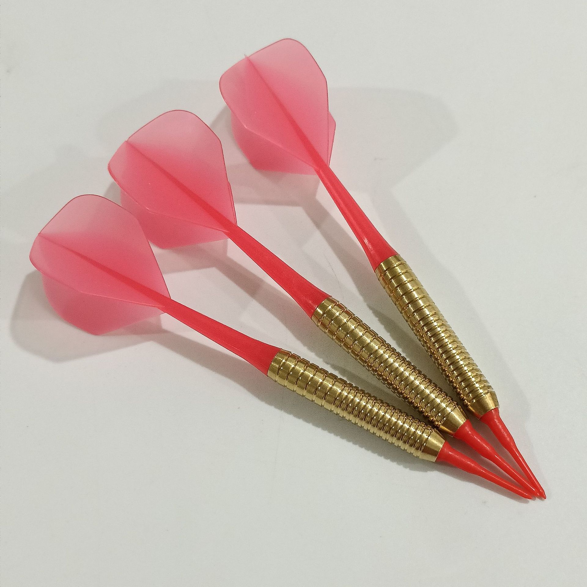 现货17克练习飞镖整支公镖酒吧飞镖铜镖带连体尾翼和镖尖