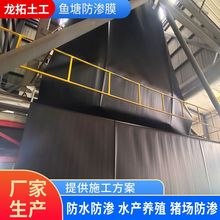 hdpe防渗土工膜垃圾填埋场鱼塘养殖沼气蓄水池防水聚乙烯土工膜