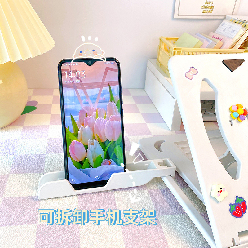 Cute Laptop Stand Rotating Foldable Computer Bracket Dormitory Desktop Lifting Macbook for Huawei
