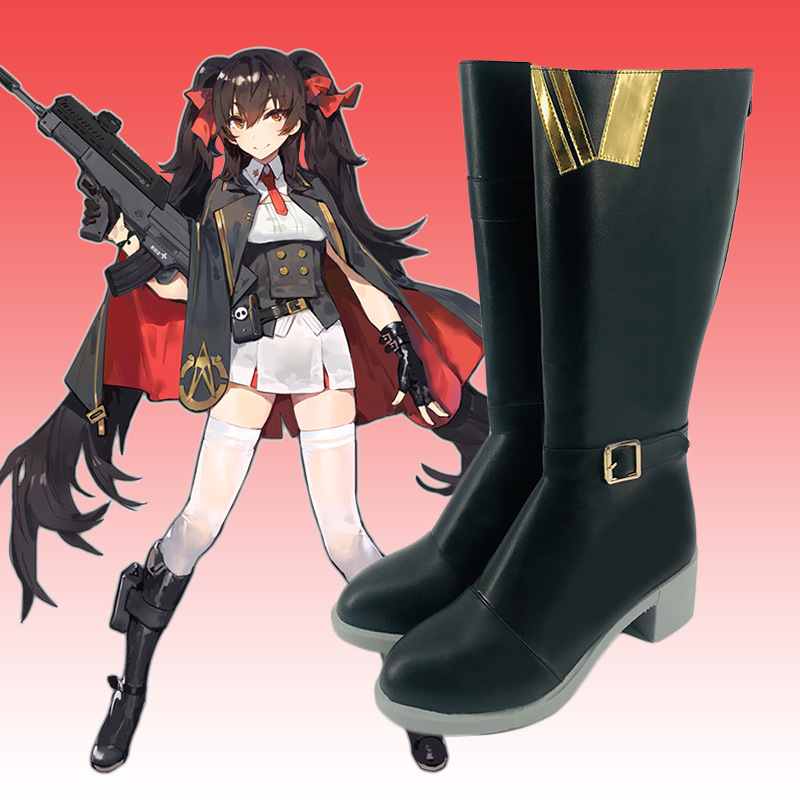 75 少女前线 97式cos鞋cosplay动漫展二次元演出鞋靴子-阿里巴巴