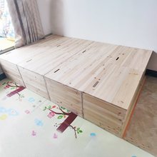 榻榻米木箱书房抽屉小户型收纳储物箱小户型简约多规格定尺寸床体