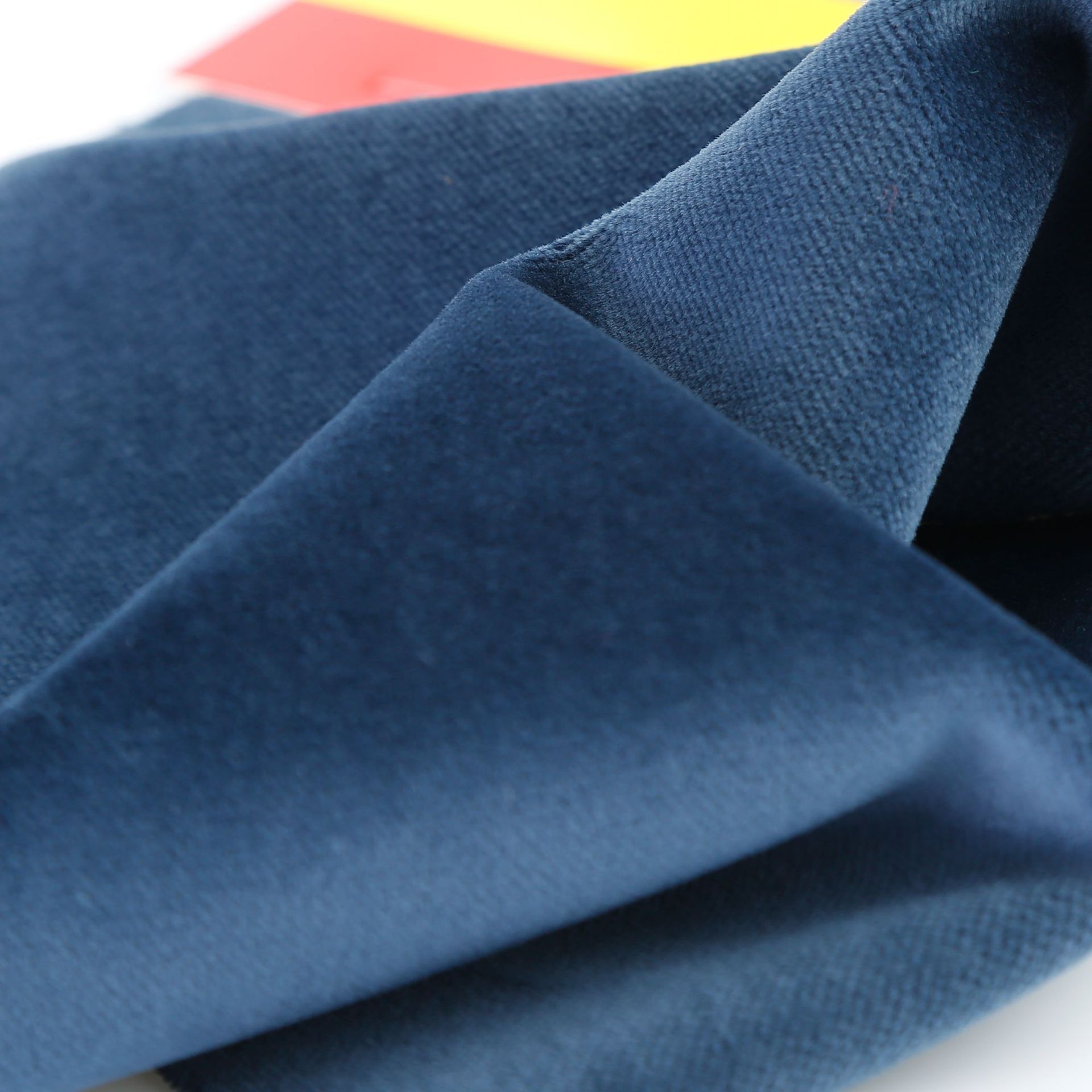 斜纹平绒面料金边平绒平绒植绒丝绒面料 家居服装布料立绒平绒