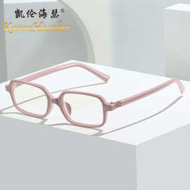 新款方框书呆子平光镜2354防蓝光素颜M款框架眼镜百搭近视眼镜架