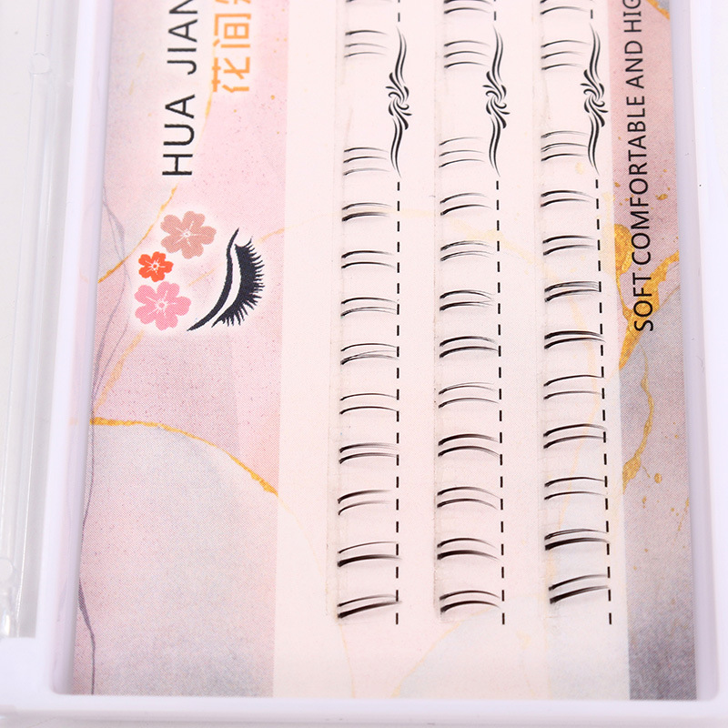 Segment Lower Eyelashes Fishing Thread Sheer Root Supernatural Novice Grafting Princess Yue's Same Style Wholesale