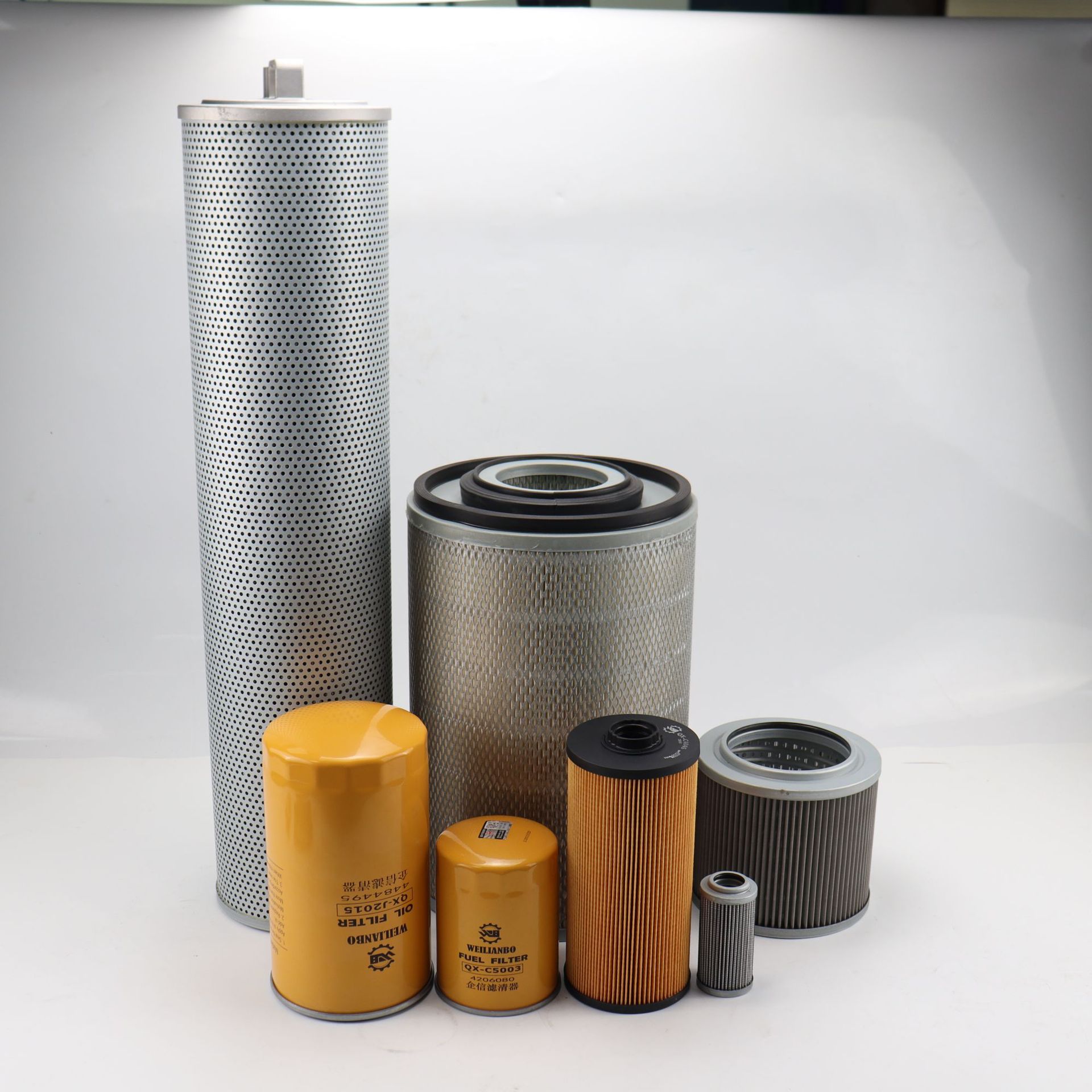 厦工xg822机油格柴油空气滤芯油水分离器纸柴液压回油滤清器配件