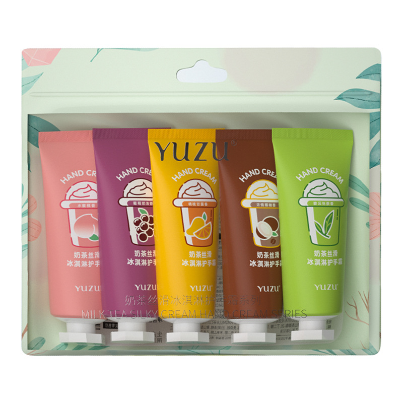 10 PCs Hand Cream Sets of Boxes Hydrating Moisturizing and Nourishing Anti-Chapping Non-Greasy Fragrance Hand Cream Gift Box Wholesale