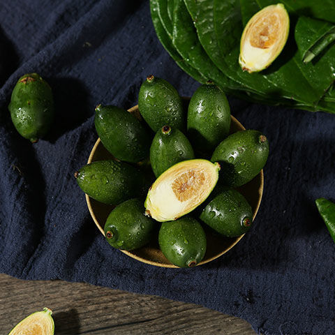 生槟榔100克青槟榔果陵水生冰榔戒烟新鲜青嫩体验装海南槟榔生果