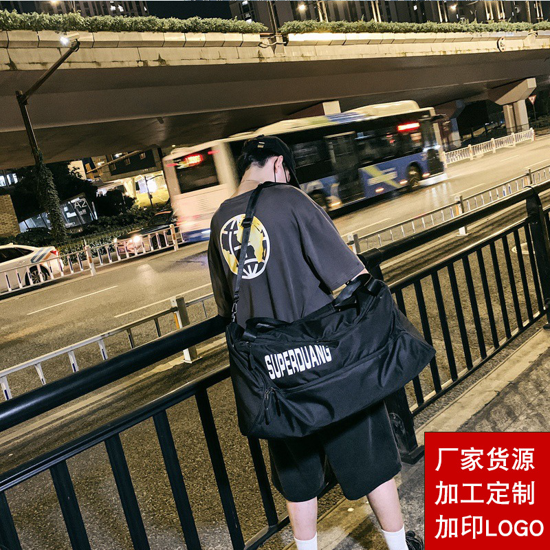 New Crossbody Bag Men Fashion Brands Gym Bag Student Fashion Trendy Korean Style Japanese Style Casual Travel Bag