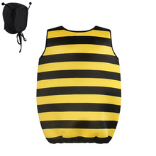 新款万圣节昆虫蜜蜂成人复合海绵cos服装动物扮演服