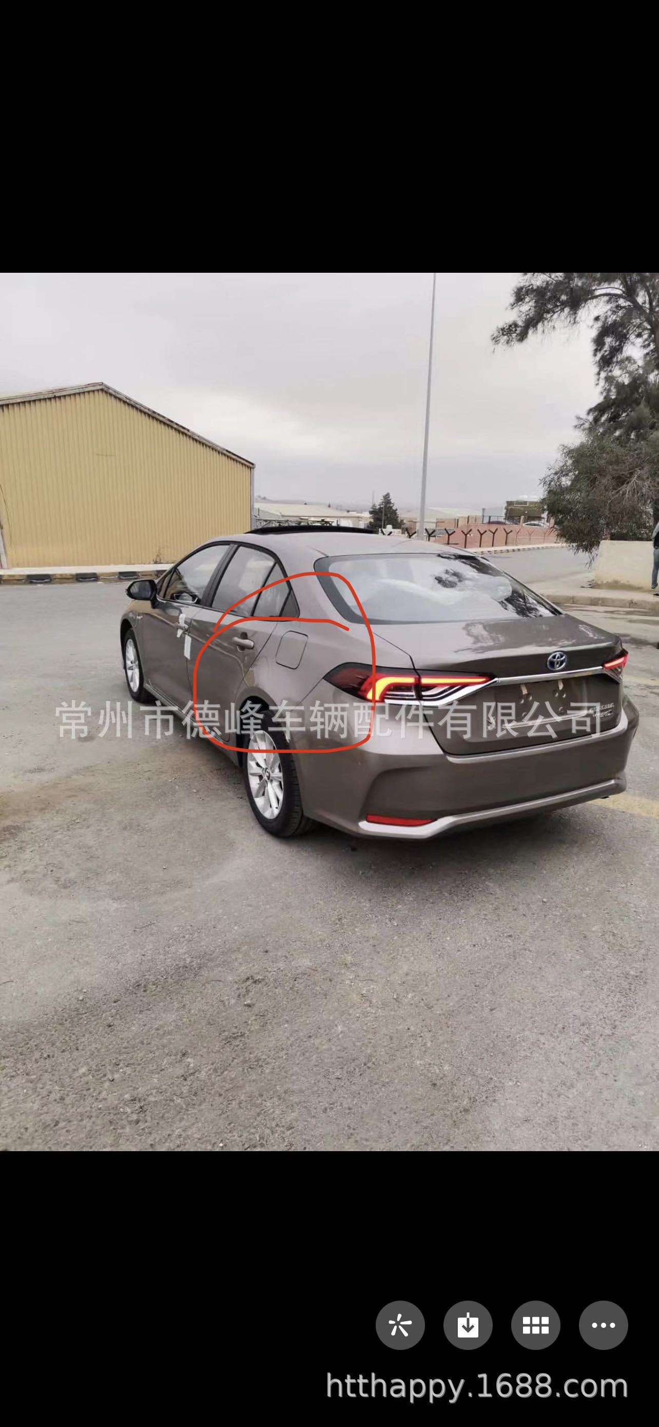 适用于丰田卡罗拉2019年汽车后叶子板-阿里巴巴