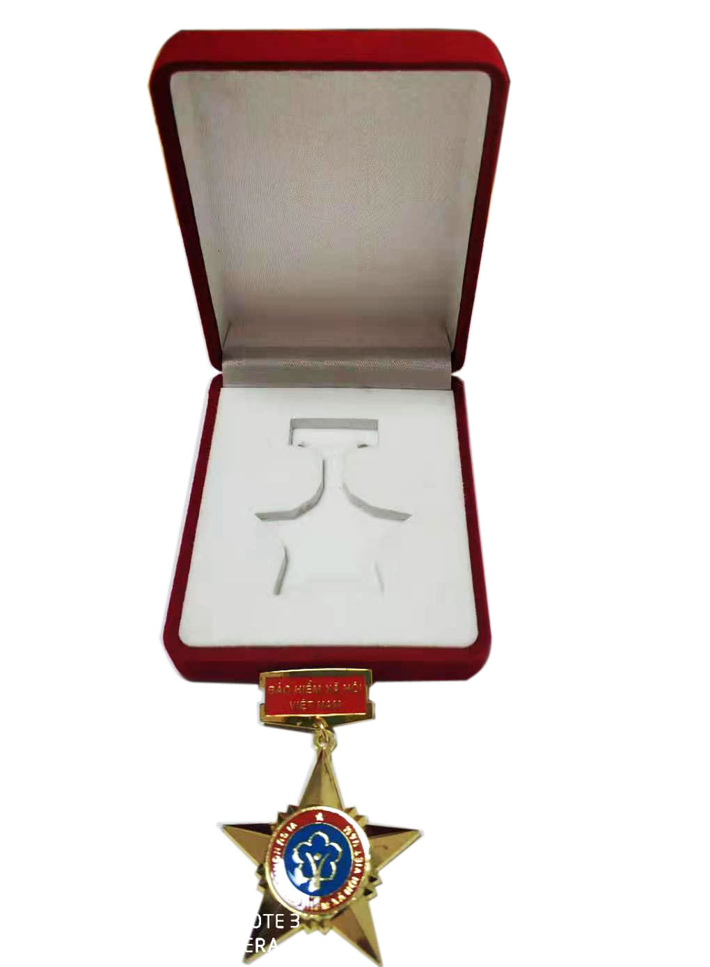 越南五角星 军徽 上下片五角星吊饰 八一五角星奖章五角荣誉奖章