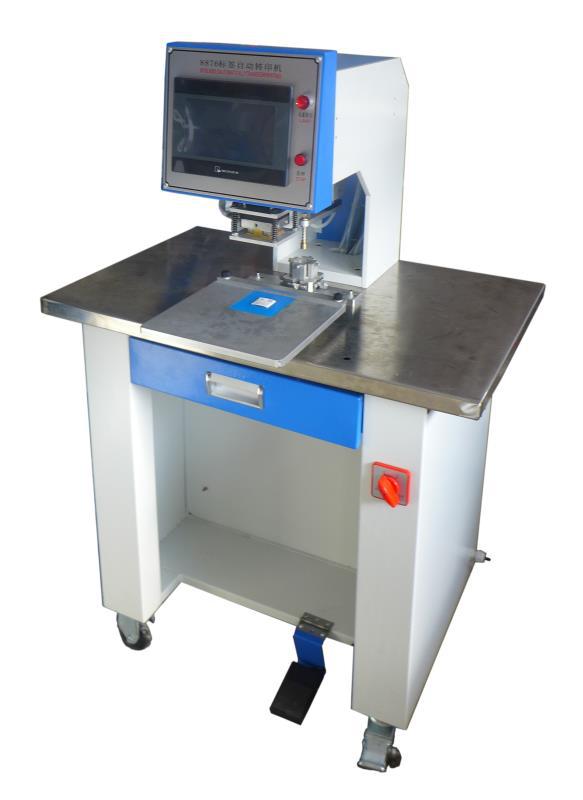 yl-8875 单头单工位烫标机 商标logo烫印 手套衣服商标转印