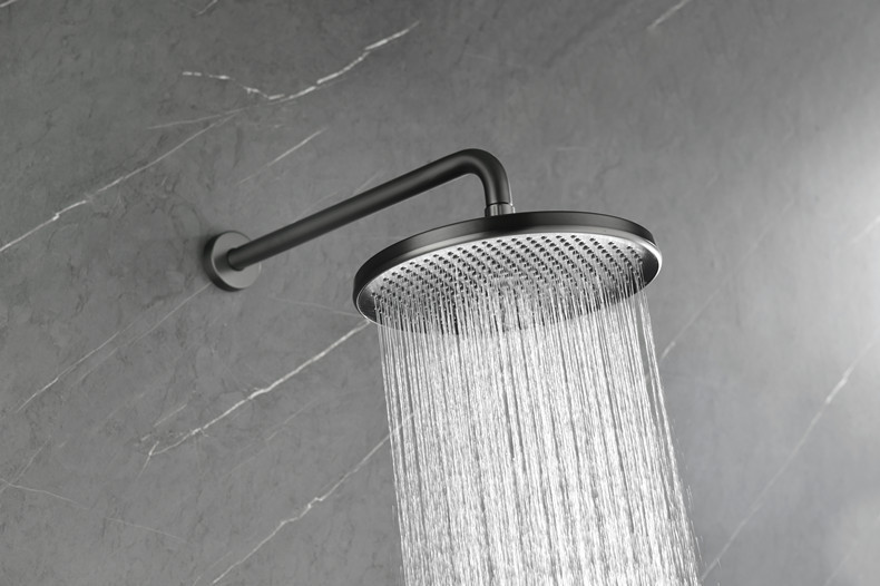 源头厂枪灰色暗装淋浴花洒酒店民宿暗藏式淋浴喷头满天星喷洒全铜