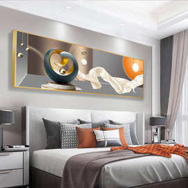 现代简约酒店装饰画卧室房间挂画民宿公寓抽象墙画福鹿温馨床头画
