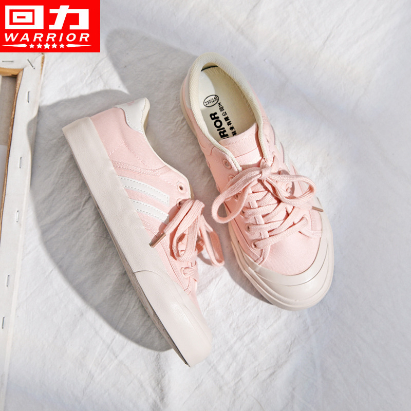 回力女鞋小白鞋批发2021新款百搭帆布学生板鞋ins潮休闲运动鞋春