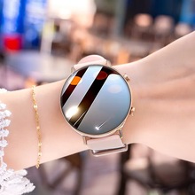智能手表女新年节日礼物蓝牙通话消息提醒音乐控制时尚运动手表