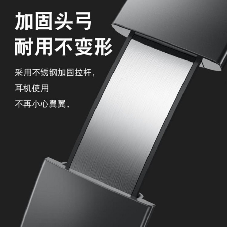 yesido 无线头戴式耳机蓝牙5.0挂脖降噪耳机hifi带麦蓝牙耳机礼品