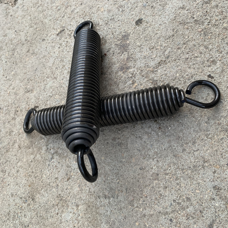 工厂批发现货带钩拉簧 活扣拉簧 拉伸弹簧 万向钩不锈钢活动钩拉