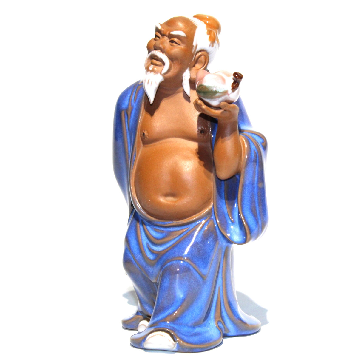 东方朔石湾陶瓷公仔人物家居书房饰柜装饰摆件盆景摆设送礼佳品