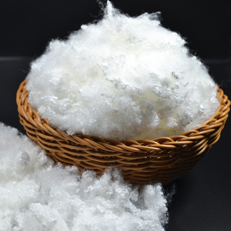 厂家直供三维家具填充棉 枕芯填充高弹pp棉 玩具公仔棉 丝绵