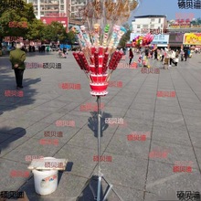 老北京糖葫芦展示架便携冰糖葫芦架子摆摊插冰糖葫芦靶子糖画展架