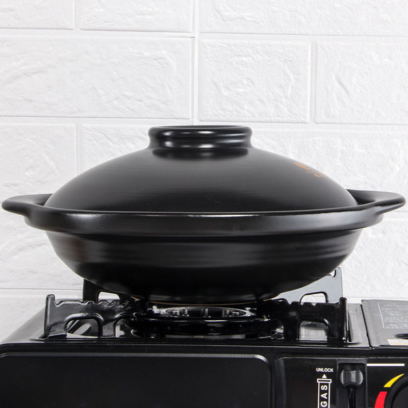 康舒干烧锅家用大容量陶瓷砂锅耐高温煲汤炖菜商用黄焖鸡煲仔饭锅